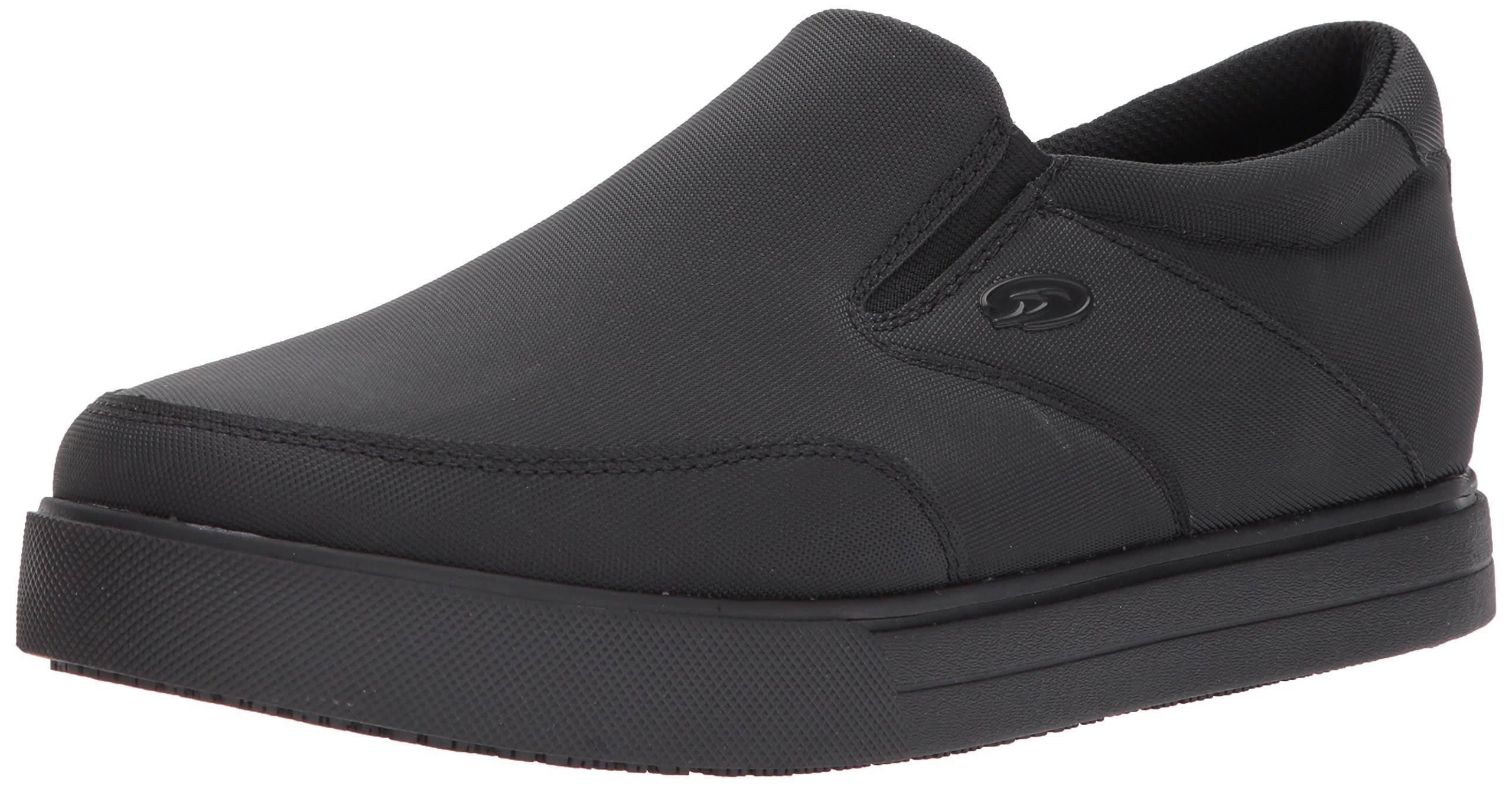 Dr. Scholl&s Men&s Valiant Slip on Shoe - Black - 7M - Megean