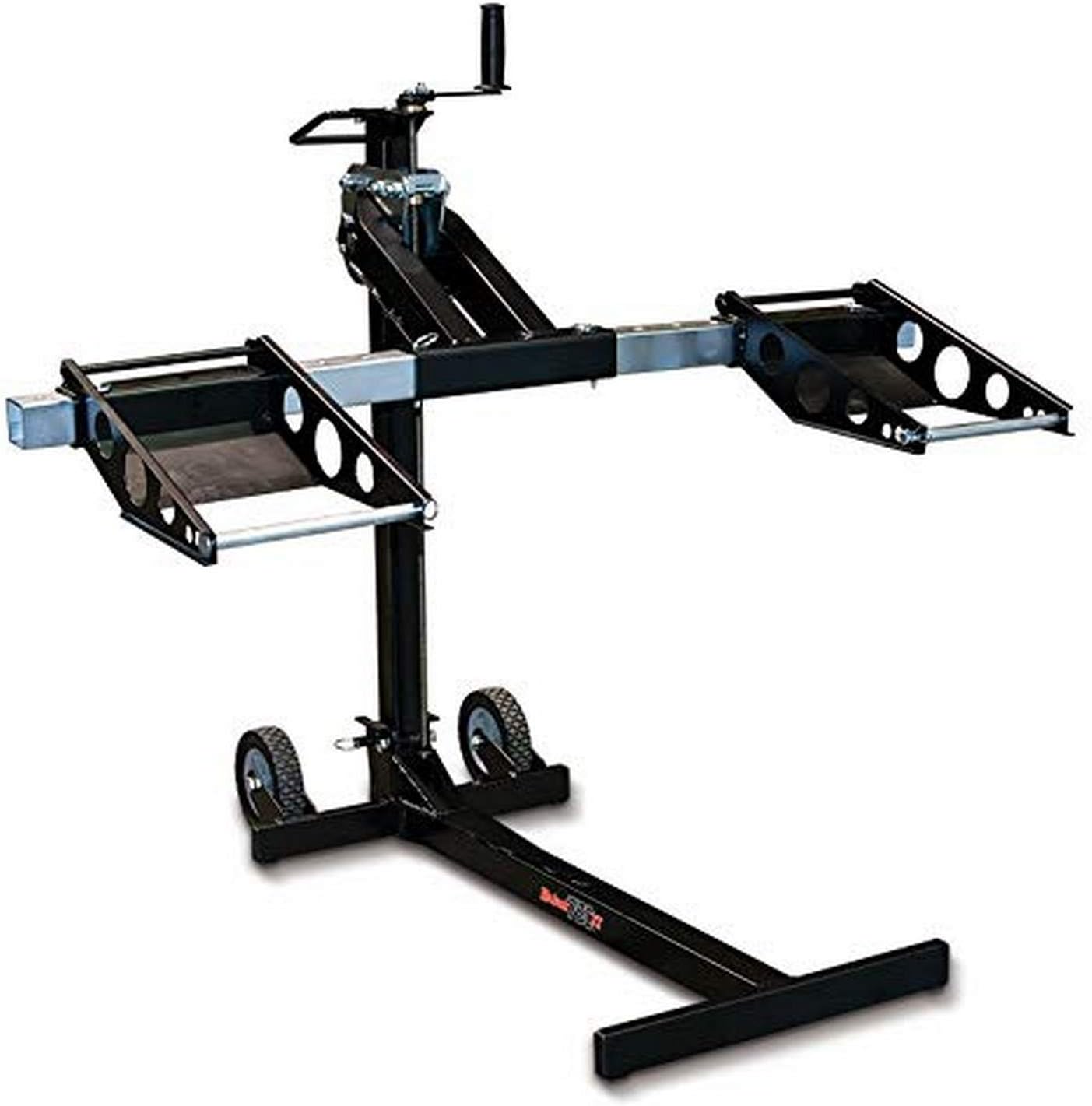 MoJack MJ750XT Riding Lawn Mower Lift, 750lb Capacity, Black