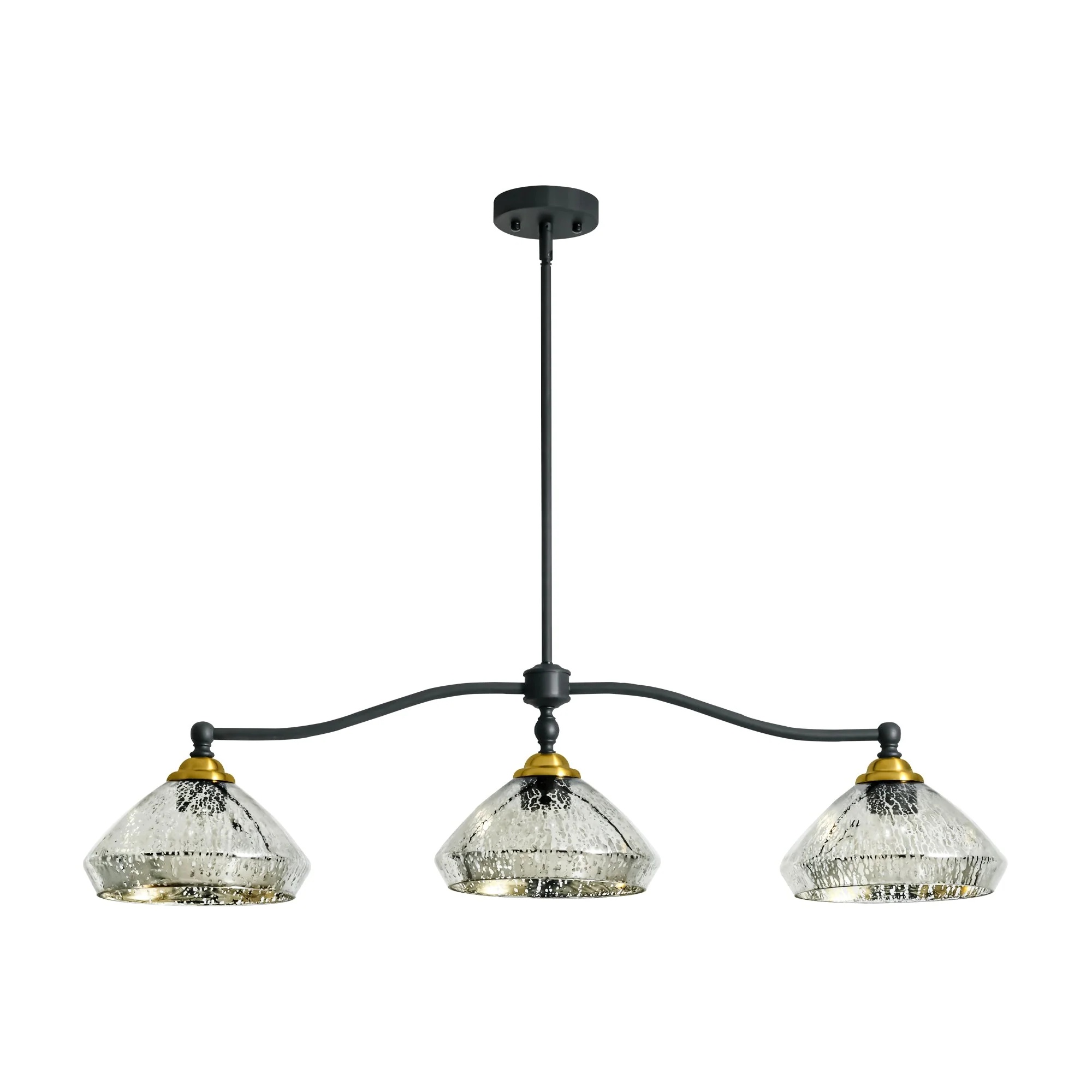 Zanthor 3-Light Dimmable Farmhouse Cone Chandelier (39)