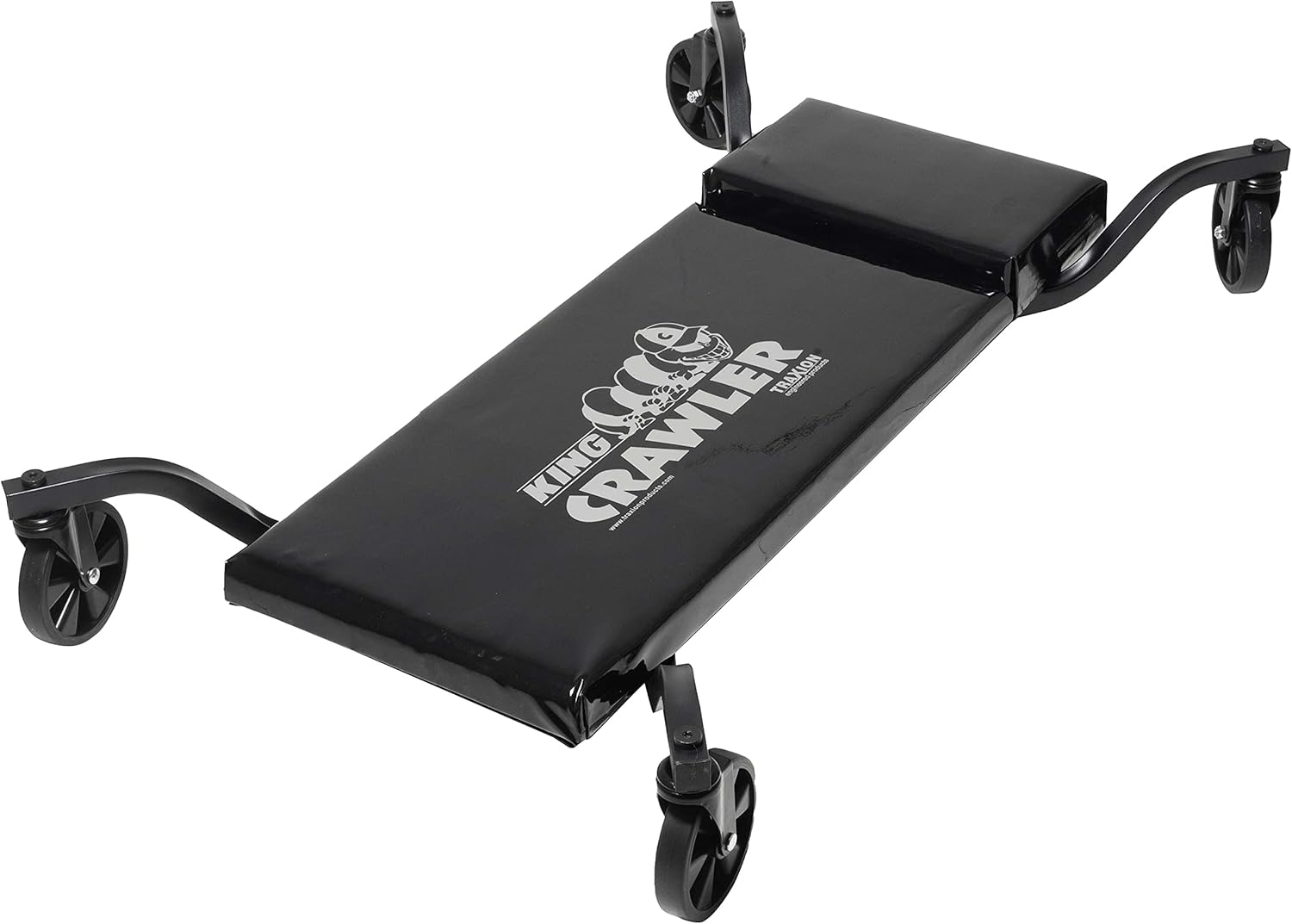 Traxion 1-200 King Crawler Rolling Automotive Mechanic Creeper W/All-Terrain 5" Casters