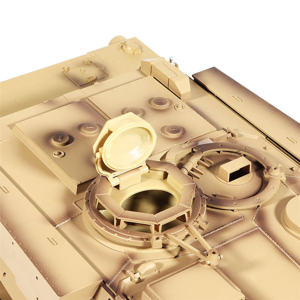 Heng Long 3918-1 1/16 2.4G M1A2 RC Car Battle Tank Metal Track with Sound Smoke Toy