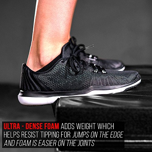 REP FITNESS Foam Soft Plyo Box for Plyometric Exercises and Conditioning - 24/20/12/6/4 Sizes – Safer Design