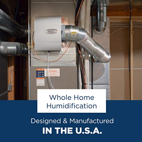 Aprilaire 500M Whole Home Humidifier with Manual Control + Bypass Humidifier Installation Kit, Compact Furnace Humidifier, Large Capacity Whole House Humidifier for Homes up to 3,000 Sq. Ft.