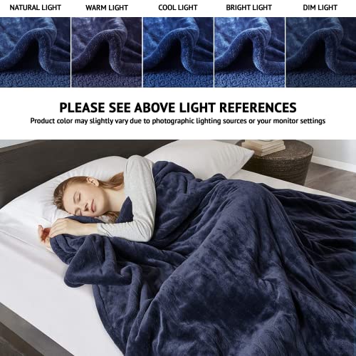 Beautyrest Heated Blanket, Eletric Blanket, Soft, Warm, Reversible Plush - Sherpa Heating Blanket with 20 Heat Settings, 1-10 hrs Timer Auto Shut Off, Machine Washable, King (90 inx100 in), Tan