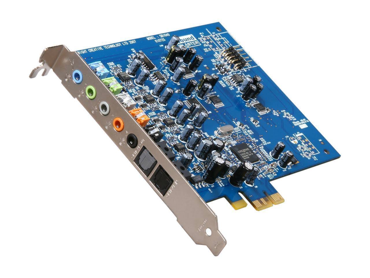 Creative SB X-Fi Xtreme Audio (SB1040) 7.1 Channel PCI Express X1 Sound Card