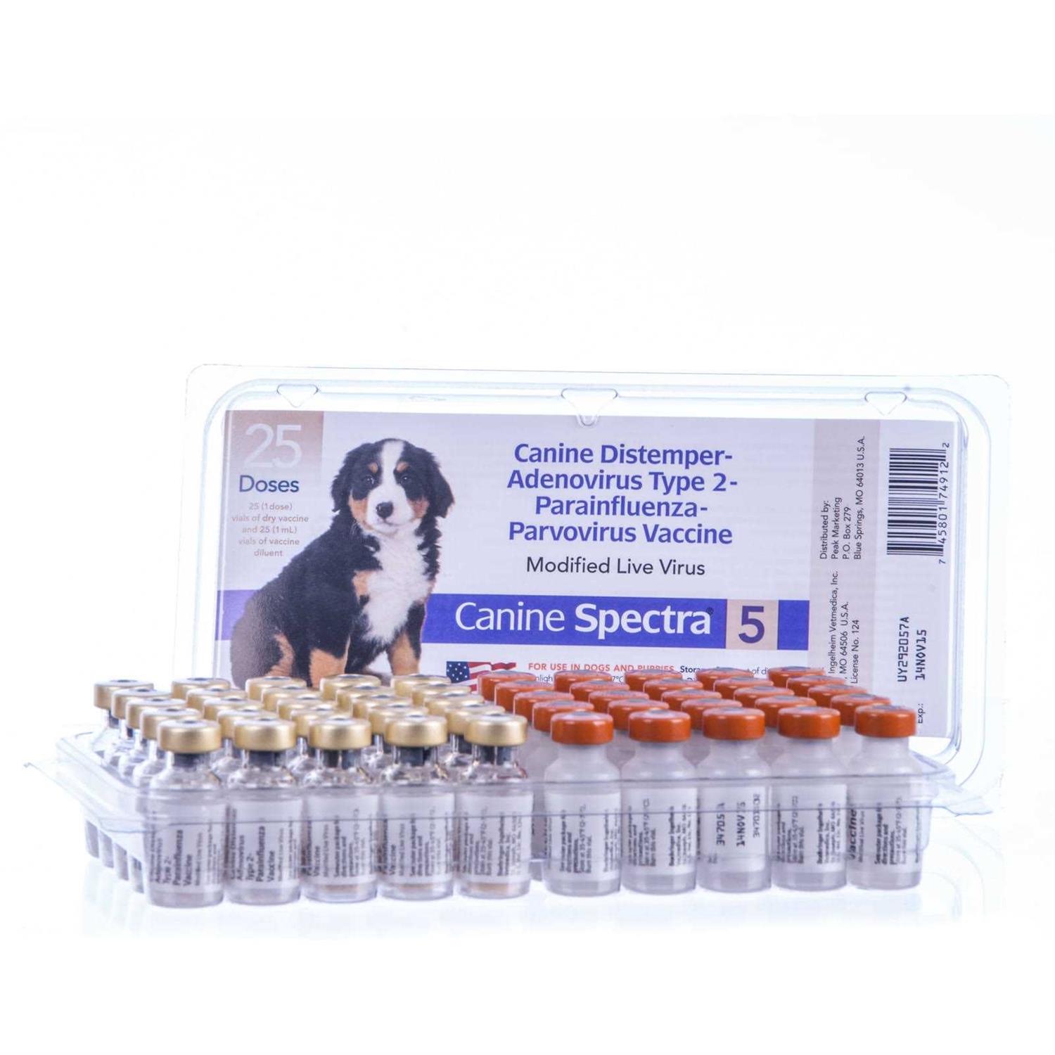 Canine Spectra 5 Dog Vaccine - Pet Supplies online store