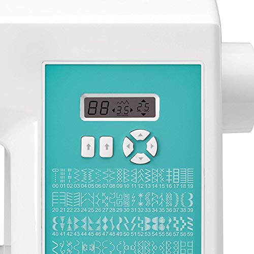 SINGER | 5560 Computerized Sewing Machine with Included Accessory Kit, Hard Cover & Extension Table, 203 Stitch Applications - Perfect for Beginners
