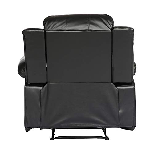 Lexicon Humphreys Wall-Hugger Manual Reclining Chair, Brown