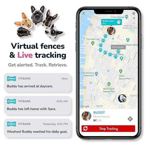 Fitbark Gps Dog Tracker 2nd Gen Health &amp; Location Pet Tracking Smart Collar Device - Pet Supplies online store