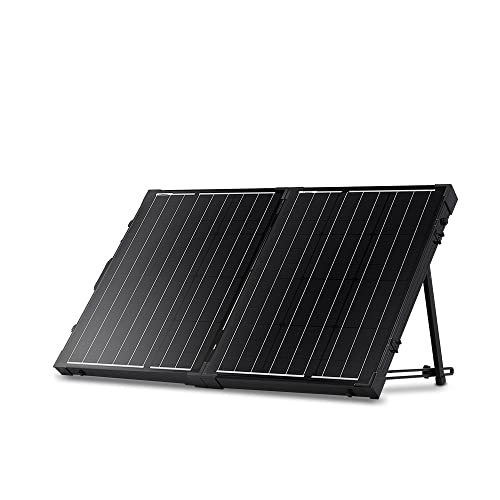 Renogy 220 watt Portable Solar Panel for Power Station, 12v Foldable Solar Panel for Camping RV of 23.5% Efficiency Mono Solar Module