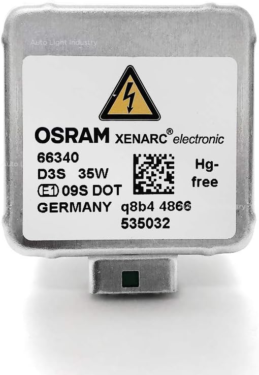 OSRAM XENARC D3S HID Xenon Headlight bulbs 66340 Pack of 2 by ALI