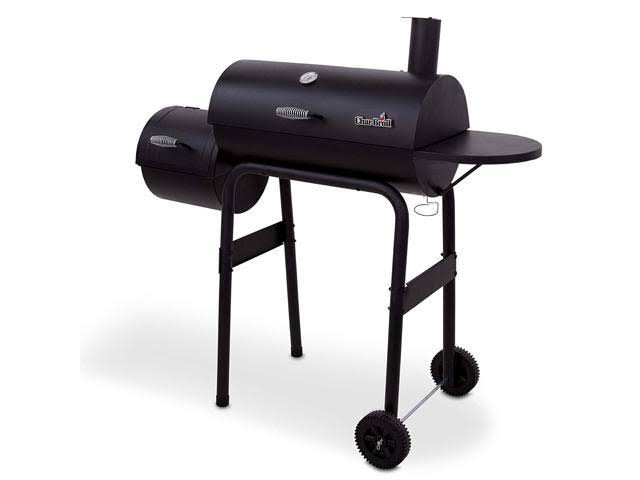 Char-Broil 12201570-a1 American Gourmet Offset Smoker, Black,Standard