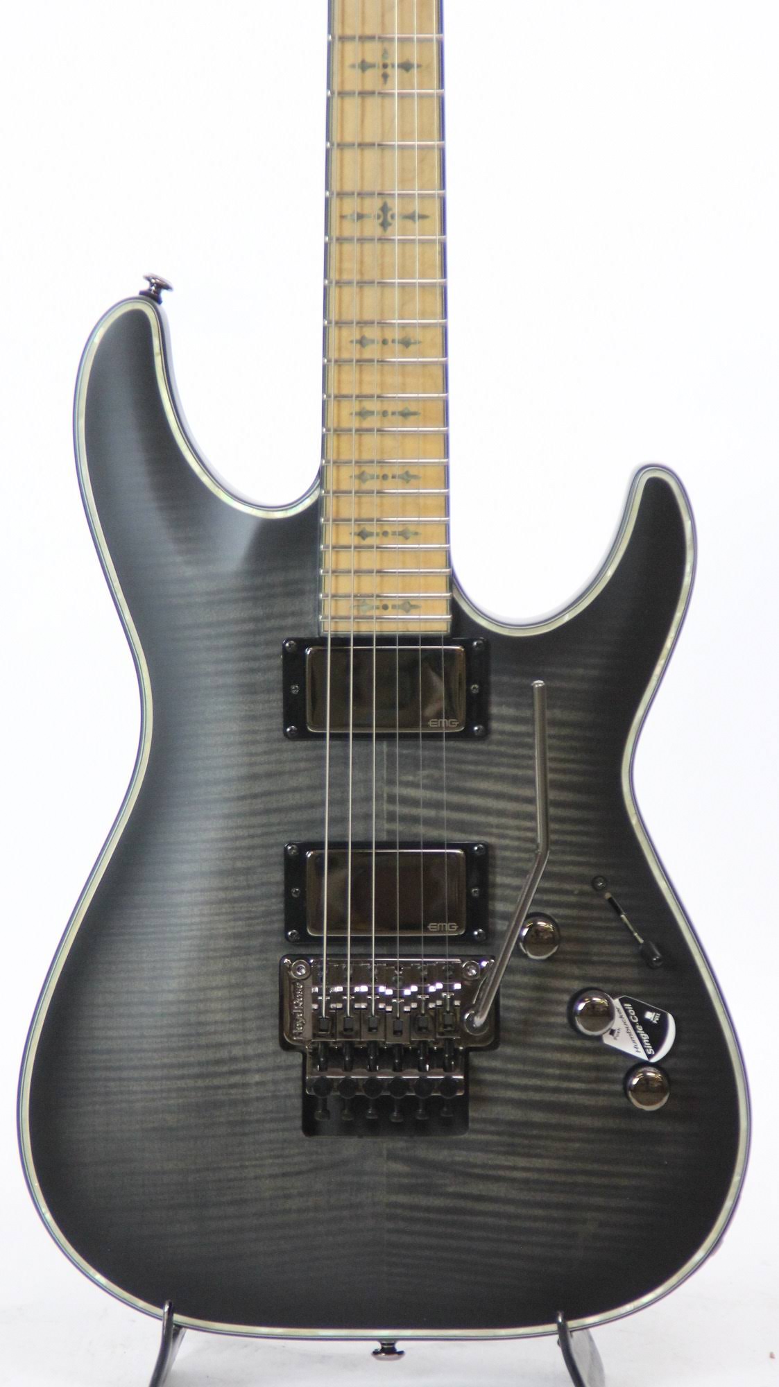 Schecter Hellraiser Extreme C-1 FR M See-Thru Black Satin 1872