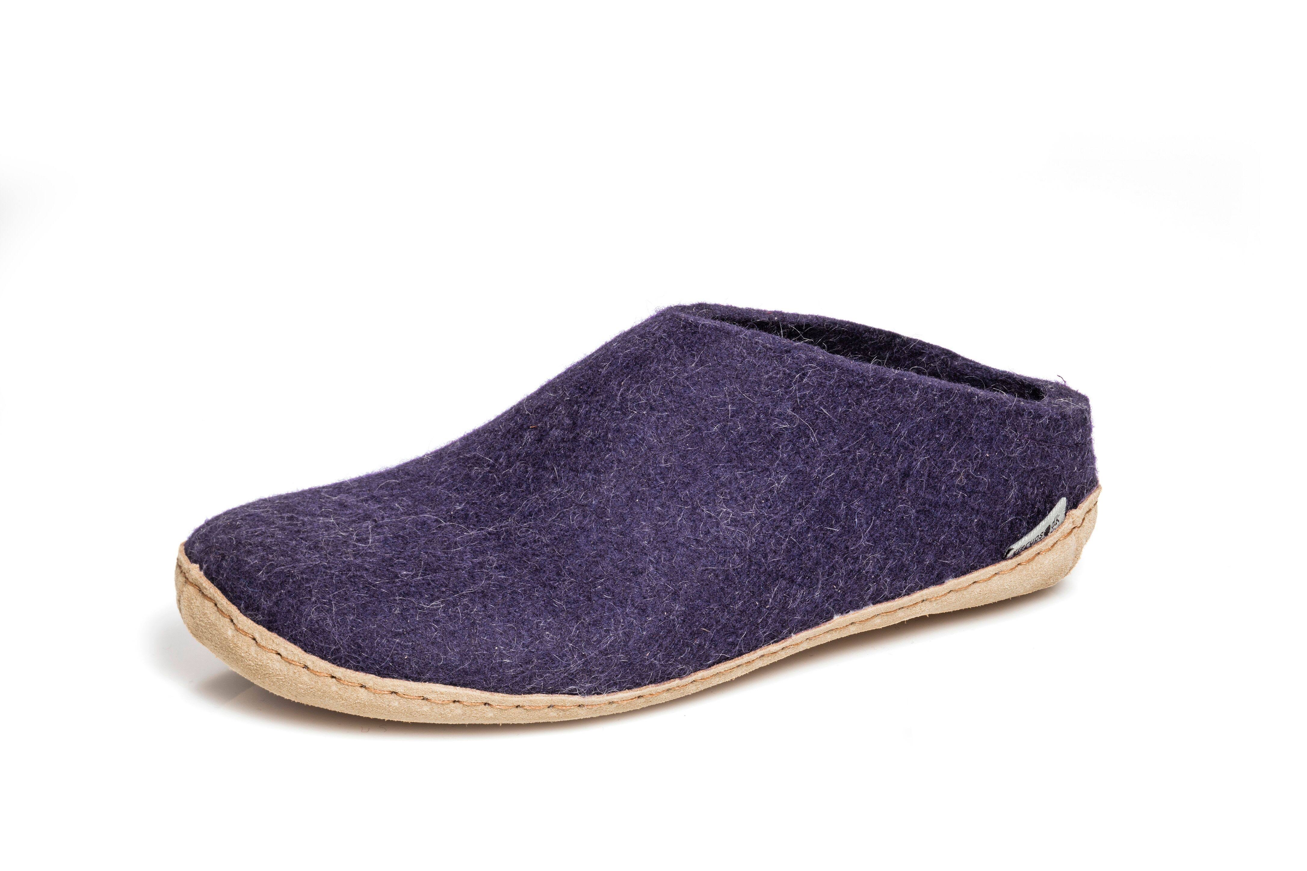 Glerups Open Heel Purple / 41