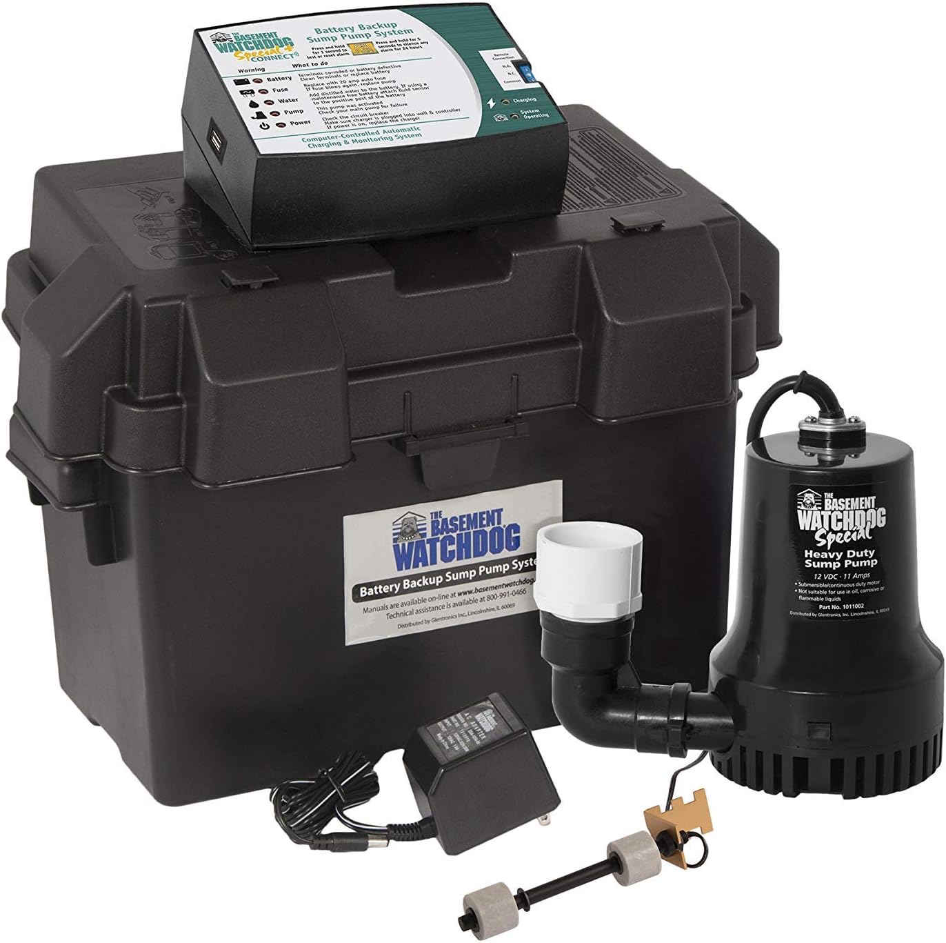 Basement Watchdog BWSP 1730 Gallons Per Hour Basement Watchdog Special Back-Up Sump Pump (Pack of 1)