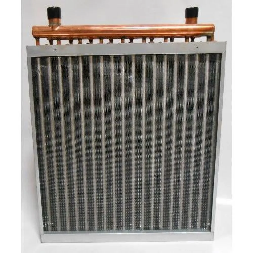 15X20 Water To Air Heat Exchanger Hot Water Coil  Wood - Curated Treasures Market