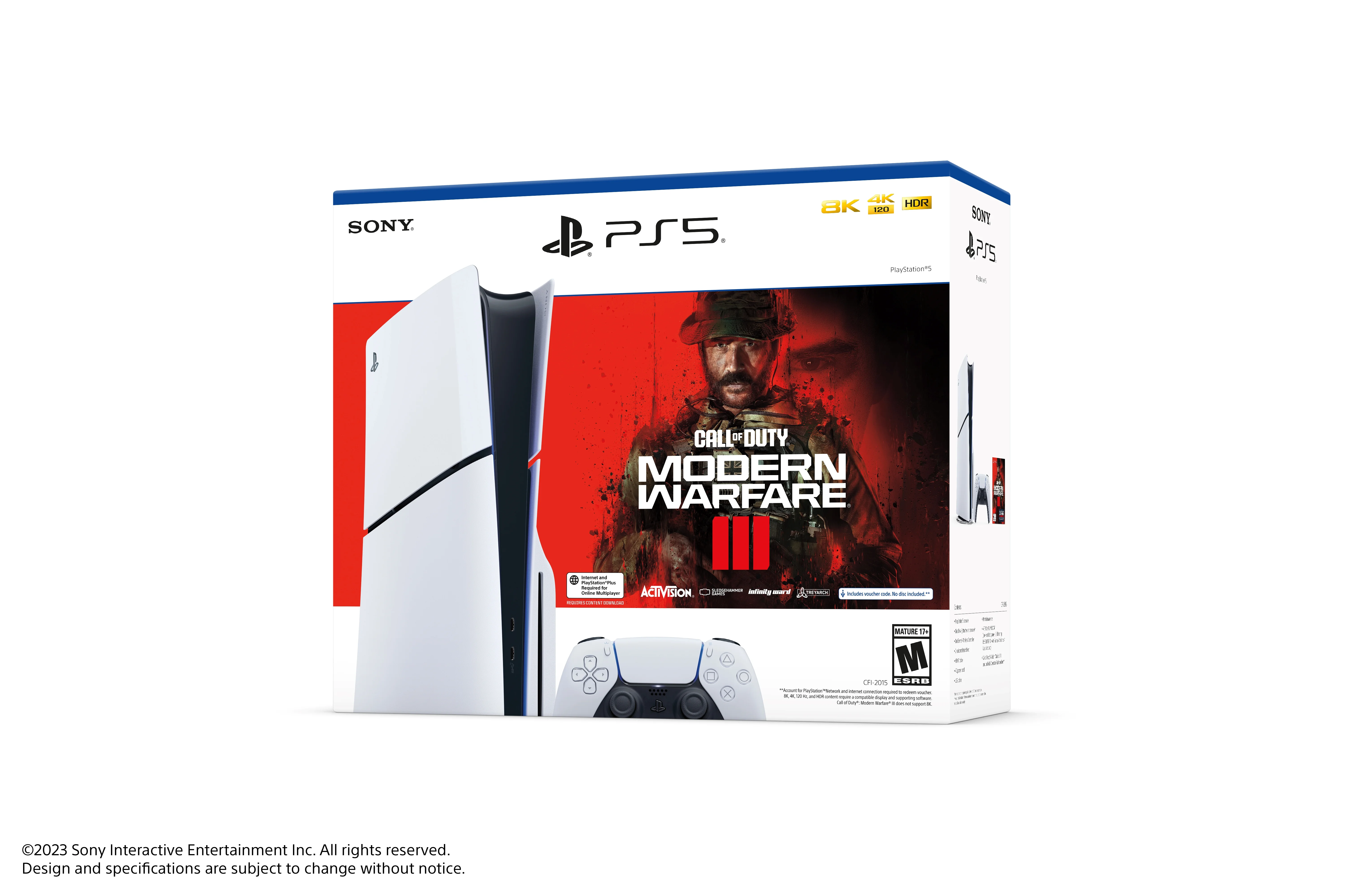 PlayStation 5 Disc Console Slim - Call of Duty Modern Warfare III Bundle