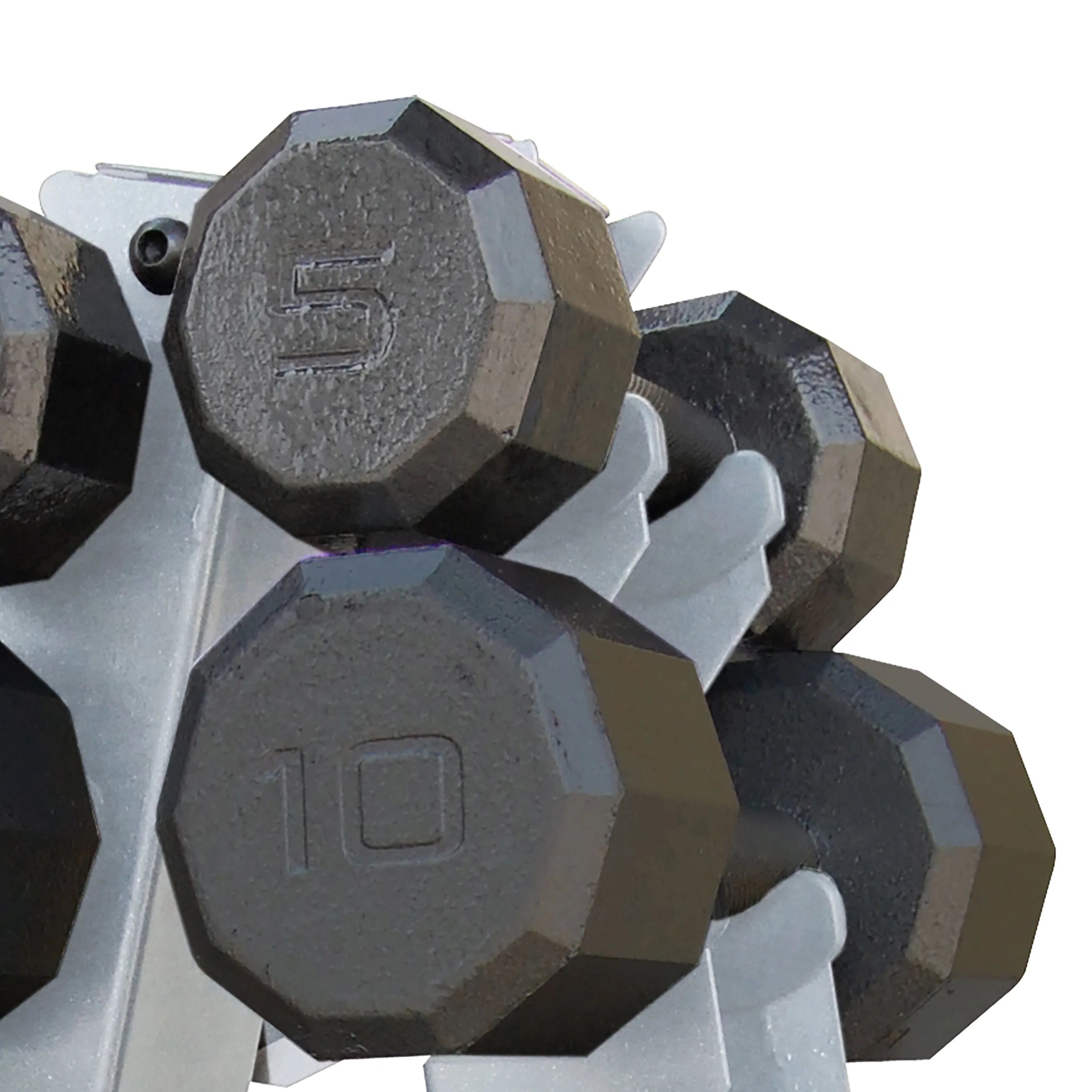 CAP Barbell 150 Lbs. Eco Dumbbells Set with Rack