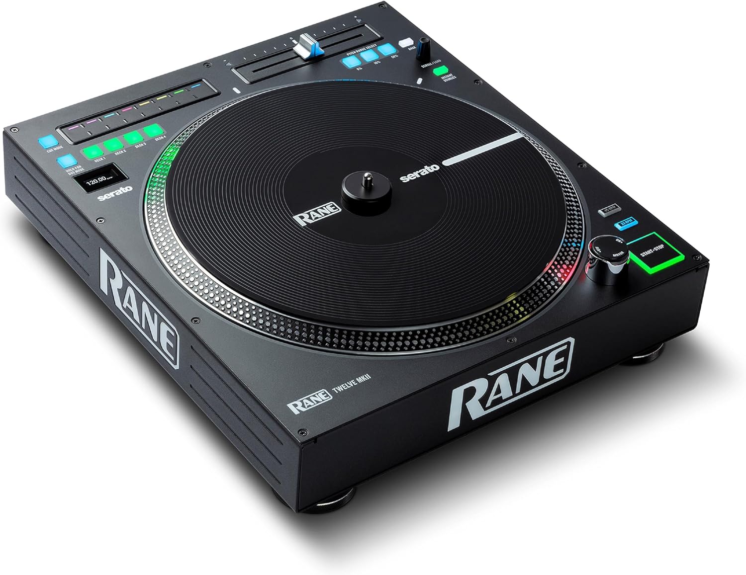RANE DJ SEVENTY Serato Mixer Bundle with MPC Pads and Rane Twelve MKII Motorized Turntables