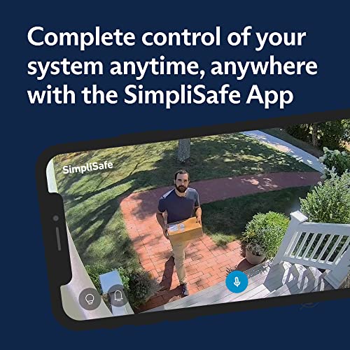 SimpliSafe Wired Doorbell,1080p - Compatible with SimpliSafe Home Security System - Latest Gen