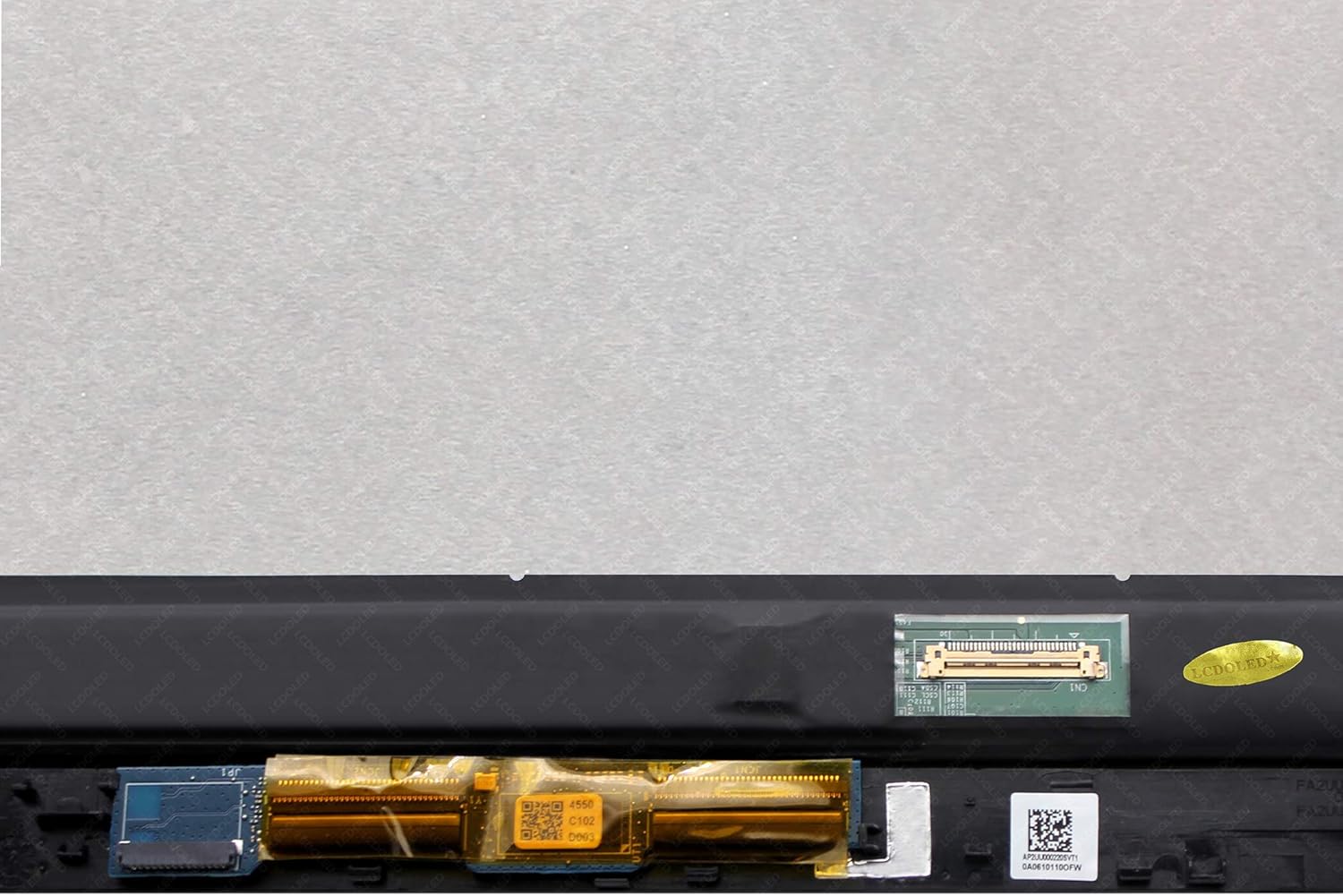 LCDOLED Replacement for HP Envy x360 15-ee 15z-ee 15m-ee 15m-ee0013dx 15m-ee0023dx 15-ee0047nr L93183-001 L93181-001 15.6 inches FHD IPS LCD Display Touch Screen Digitizer Assembly Bezel with Board