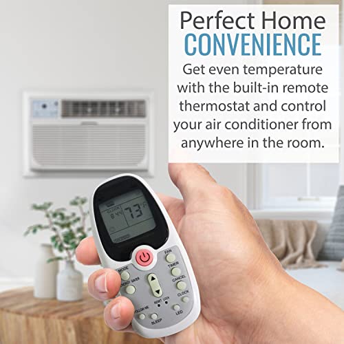 Keystone BTU 115V Wall Mounted Air Conditioner & Dehumidifier with Remote Control