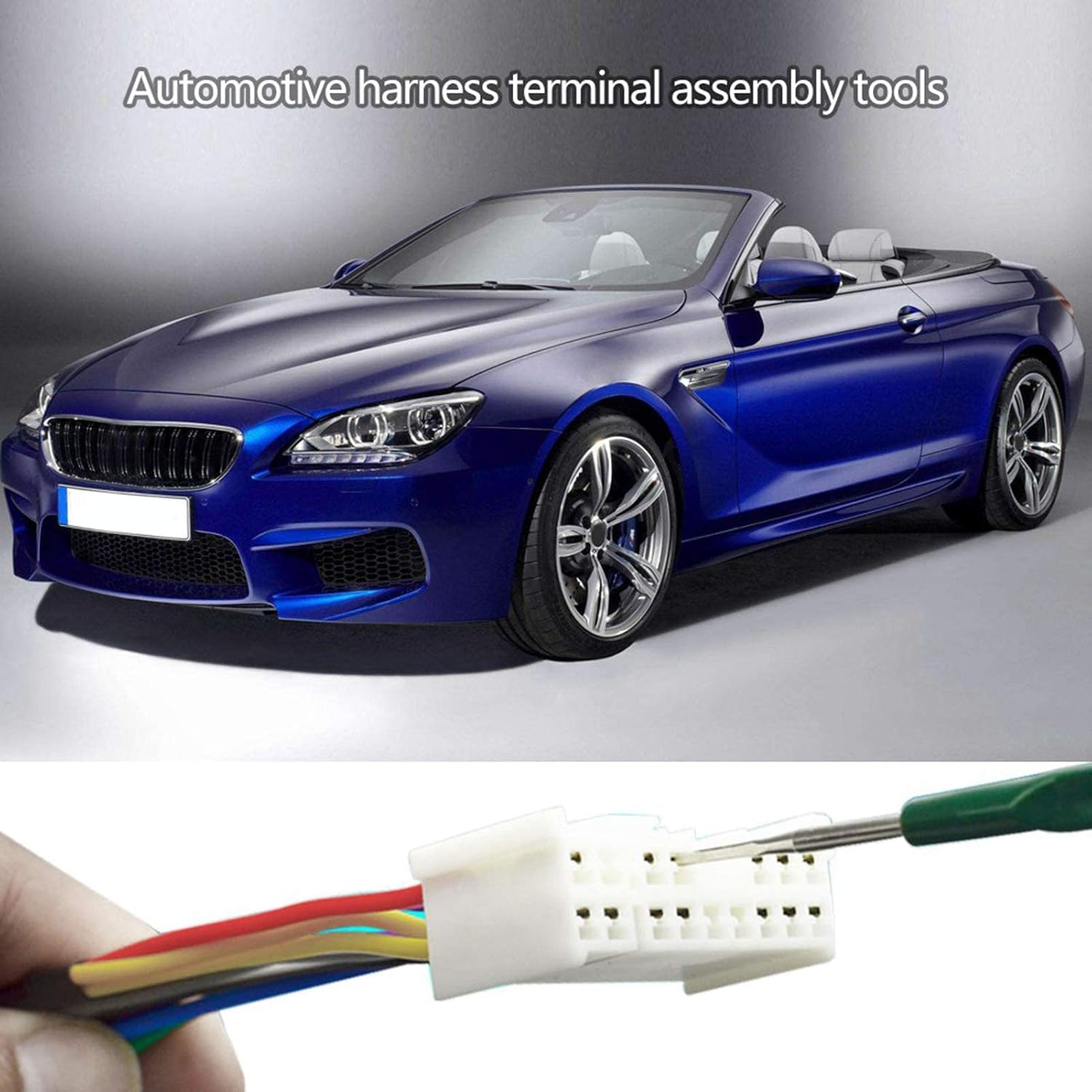 5pcs Automotive Terminal Removal Kit Car Wiring Depinning Key Tool Electrical Plug Crimp Connector Harness Pin Extractor Dismount
