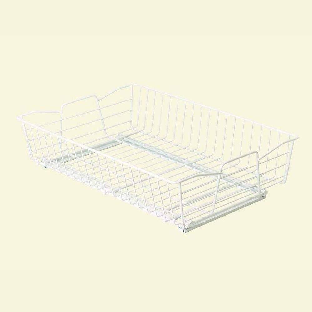Closetmaid 53052 14-inch Wide Cabinet Organizer, White