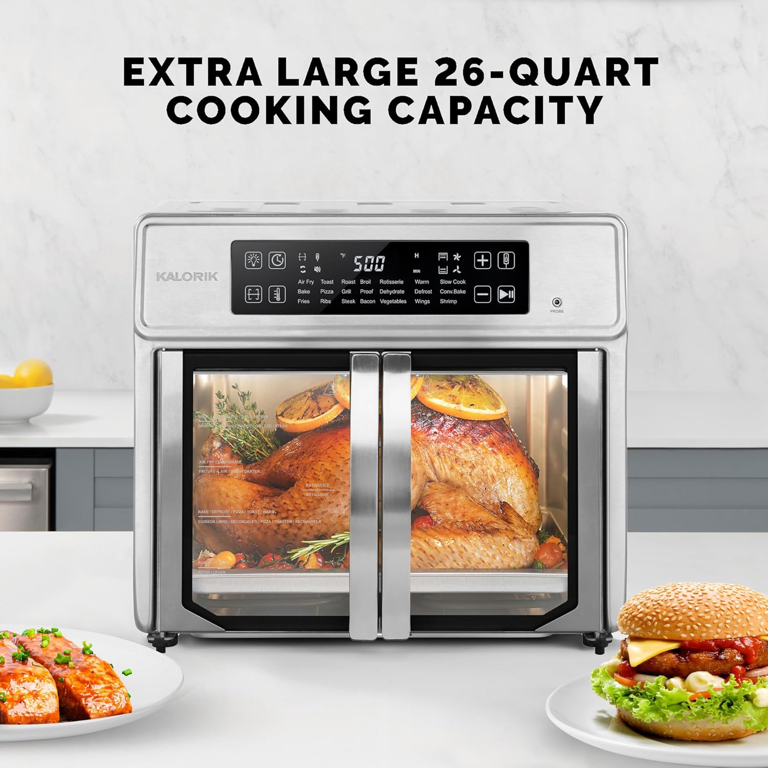 Kalorik MAXX® Advance 26-Qt Digital Air Fryer Oven