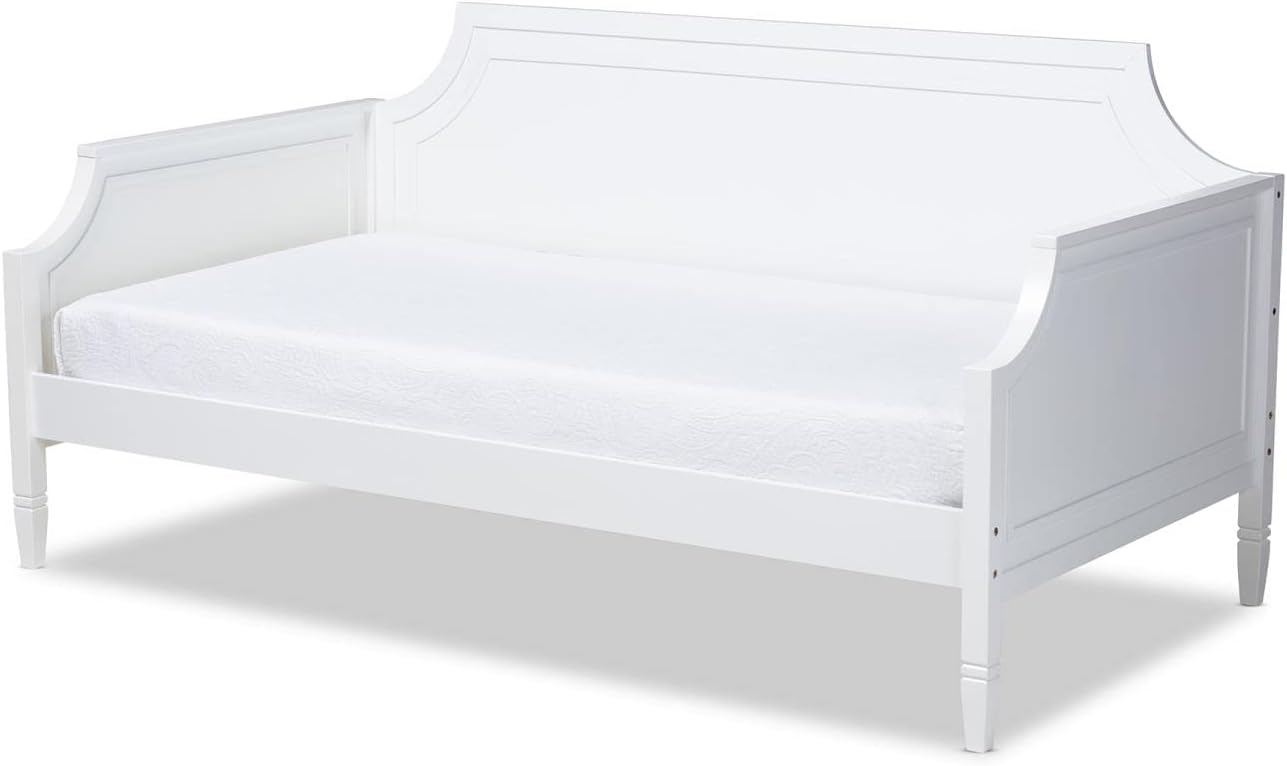 Baxton Studio Mariana White Wood Twin Size Daybed