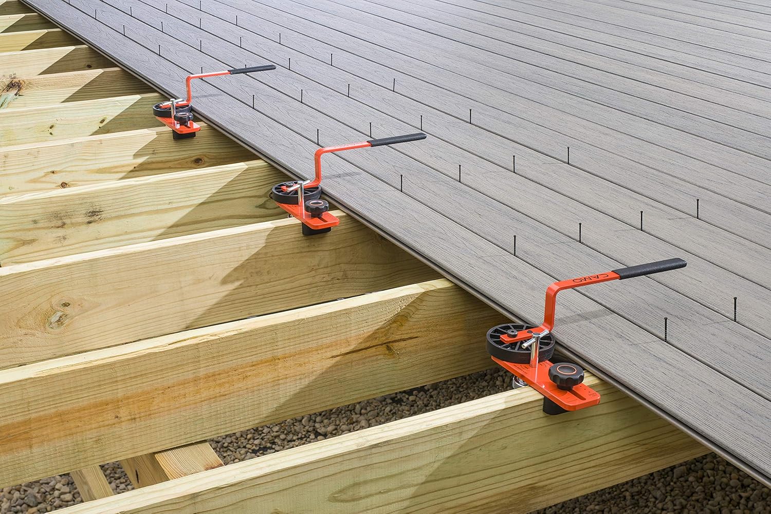CAMO Lever Deck Board Bending and Locking Tool for Faster & Easier Deck Installation
