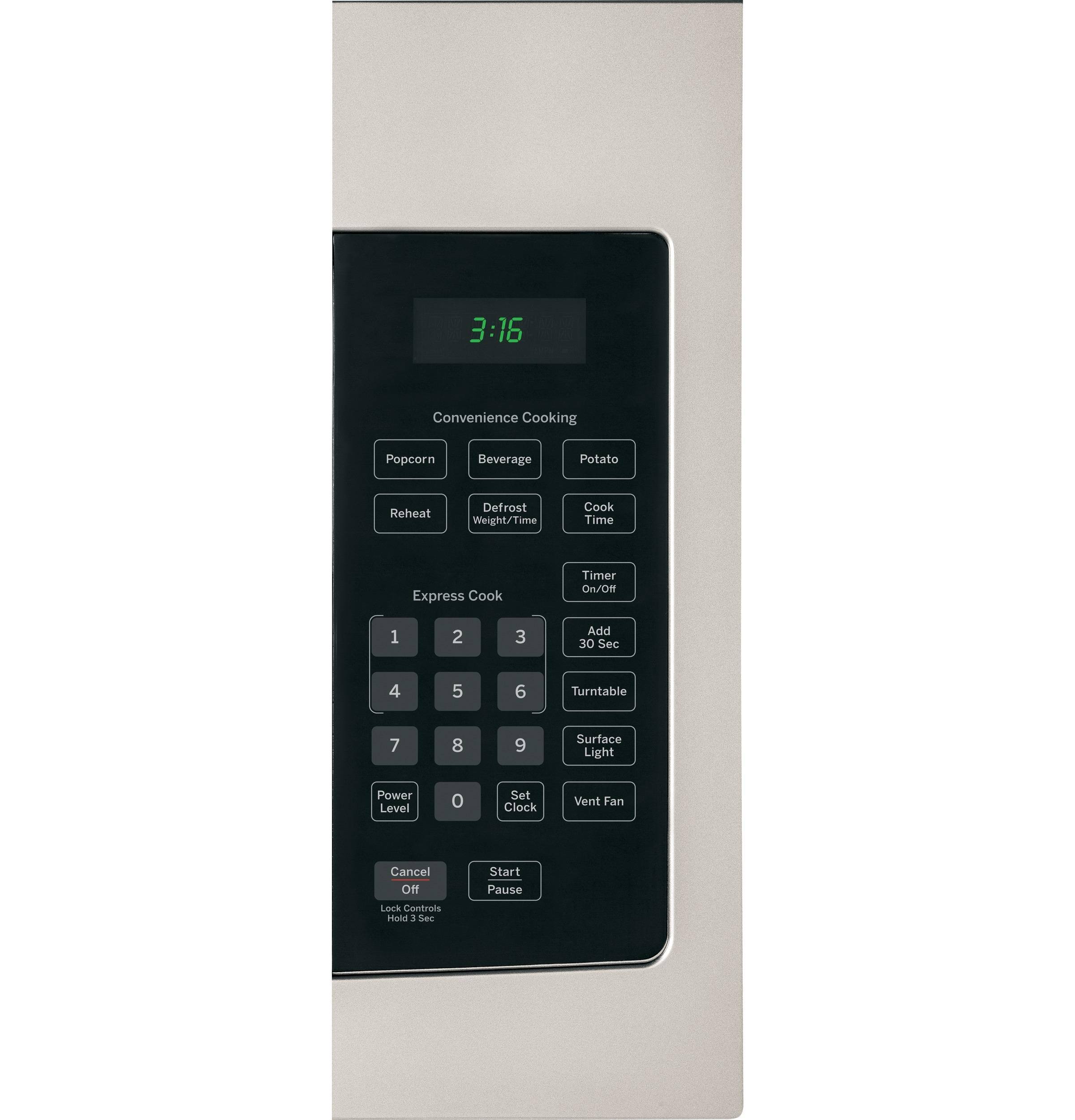 GE JNM3161MFSA 1.6 Cu. ft. Silver Over-the-range Microwave Oven