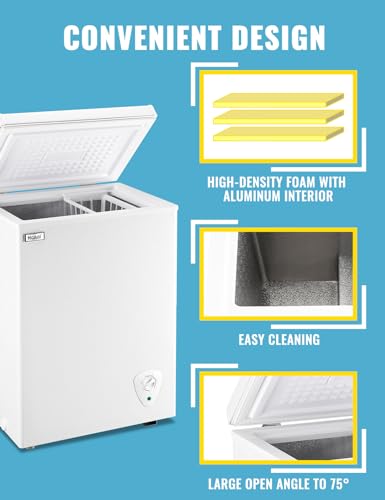 WANAI chest freezer white