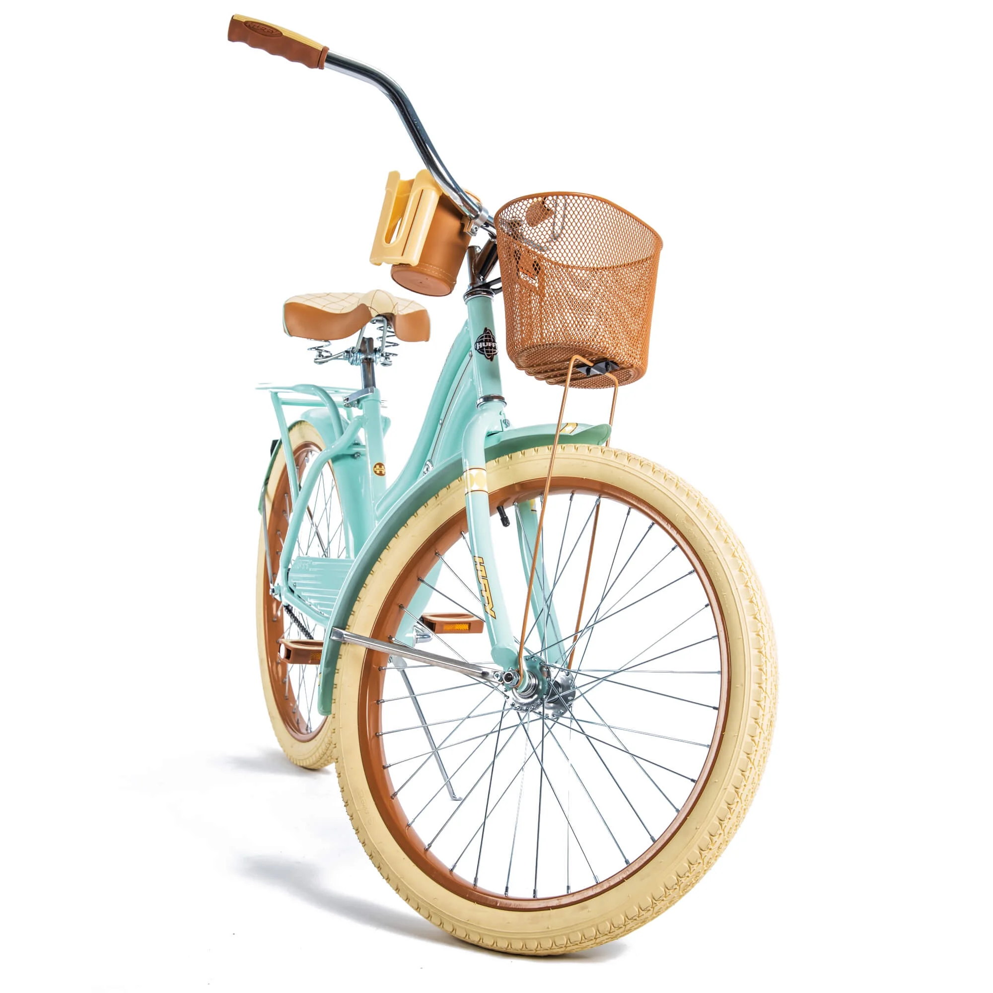 Huffy 24" Nel Lusso Girls' Cruiser Bike, Mint Green
