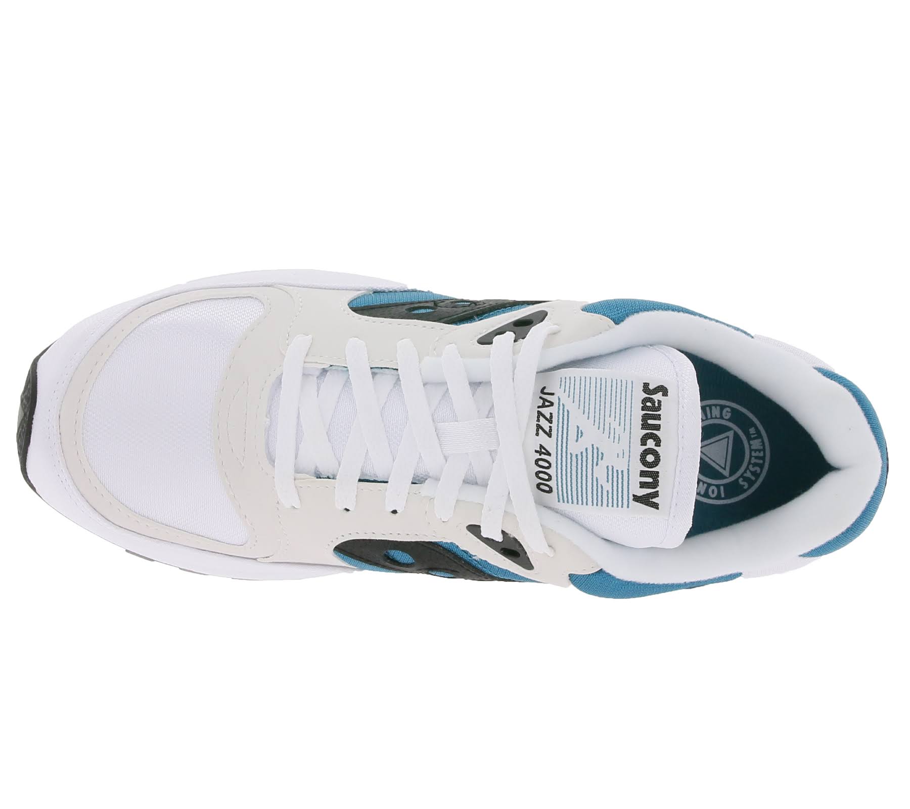 Saucony Jazz 4000 (White / Turquoise)