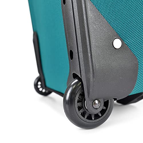 U.S. Traveler Rio Lightweight Carry-On Suitcase 20" Softside Expandable Design, Durable, Business and Travel, Camouflage, Set