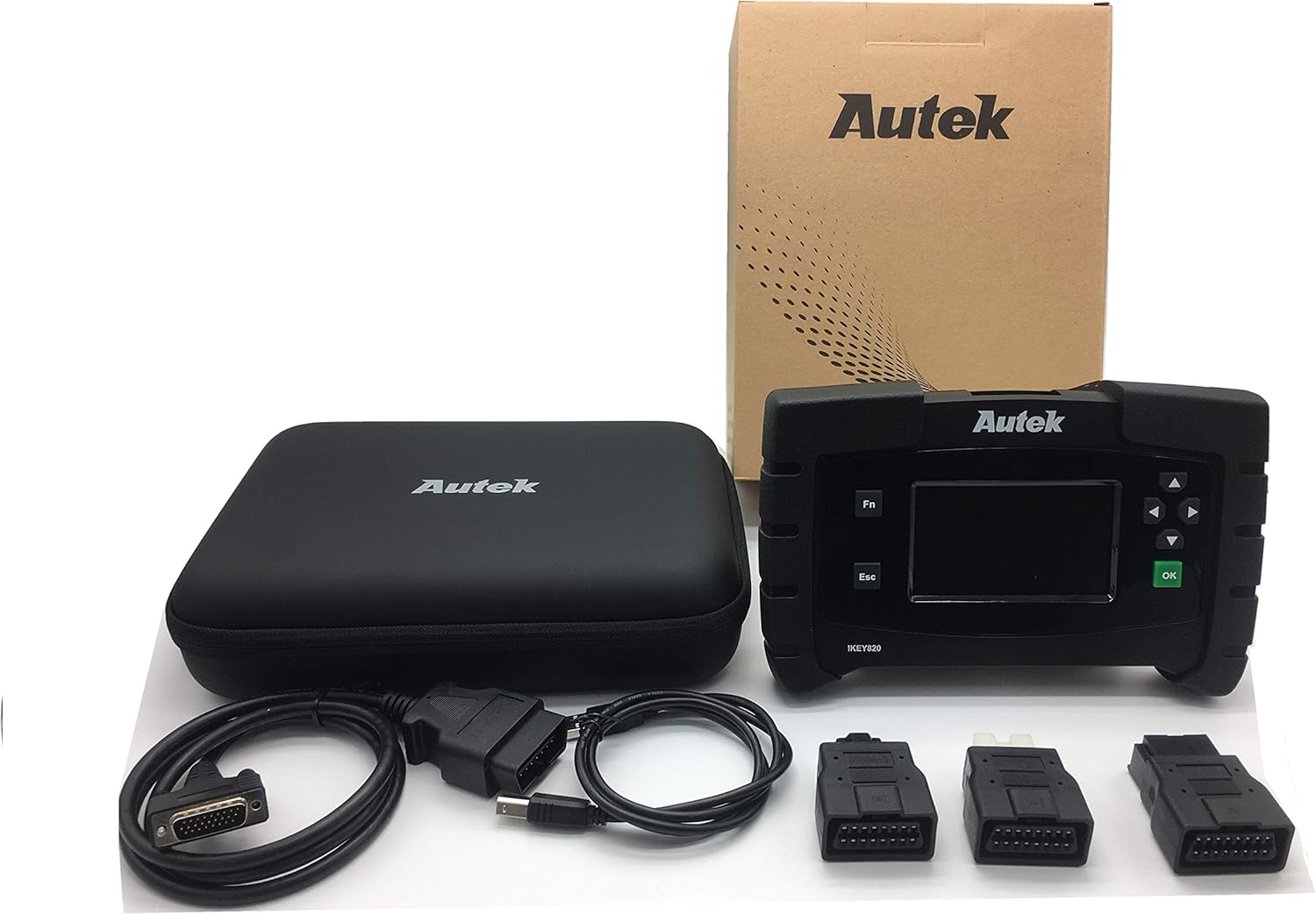 Autek IKey820 Key Fob Programming Tool for All Cars Immobilizer Pin Code Reader Locksmith Car Key Programmer