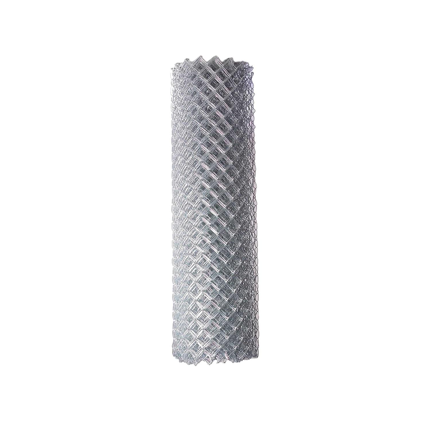 Aleko Galvanized Steel 6 x 50 Feet Chain Link Fence Fabric 12.5-AW Gauge CLF125G6X50-AP - Shop Hardware Tools Online Store