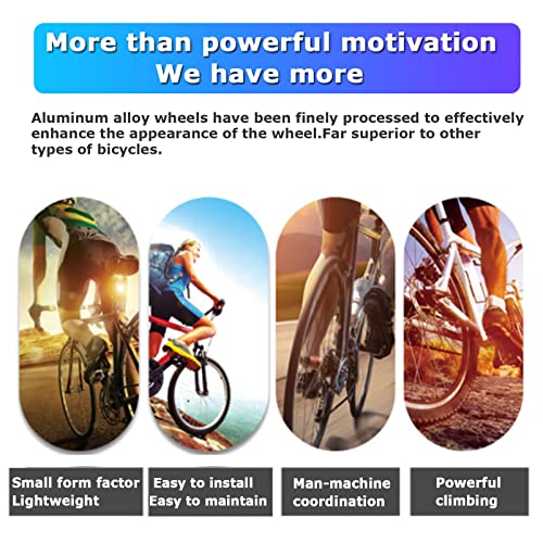 Electric Bike Conversion Kit, Rear Wheel 48V 1000W 1500W Ebike Conversion Kit, Electric Bicycle Hub Motor Kit with Intelligent Dual Mode Controller and PAS System for Mountain Bike,48V1000W-700c