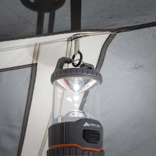 Ozark Trail 12 Person Instant Cabin Tent with Integrated LED Lights, 3 Rooms, 47.87 lbs