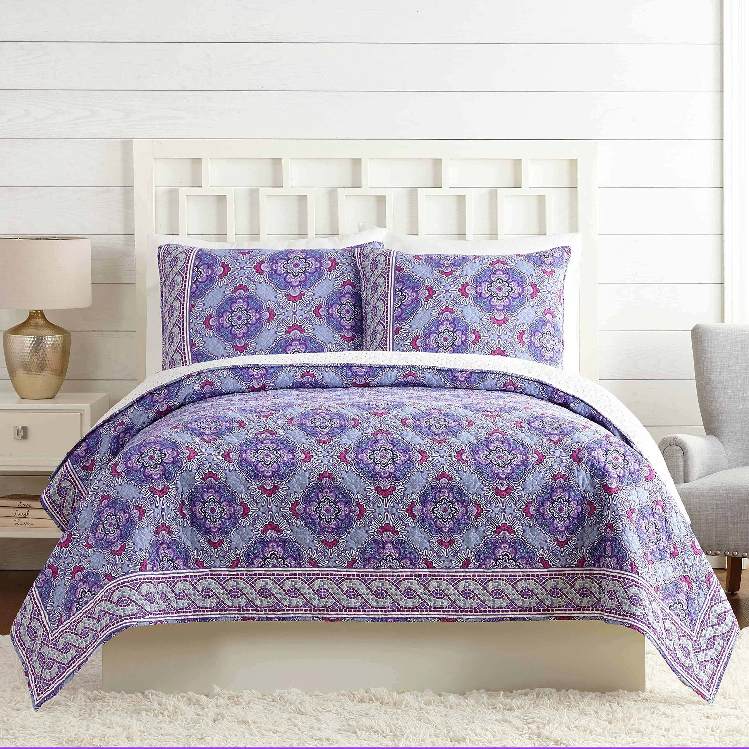 Vera Bradley Purple Passion Twin Quilt