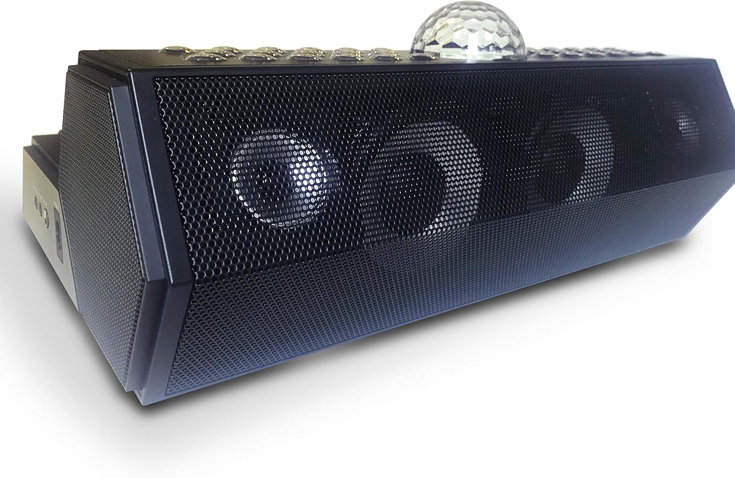 Singsation Karaoke Machine - Main Stage All-In-One Premium Karaoke Party System w/Vocal, Sound & Light Effects, Two Mics & Sound System