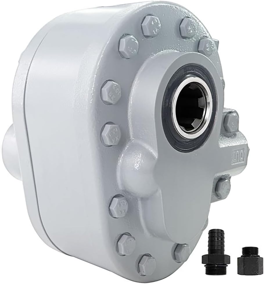 Kewam Hydraulic PTO Pump 11GPM 540 RPM 2250PSI, Inlet and SAE12 Outlet, Hydraulic Power Take Off Pump 6 Teeth SAE16 for Tractor and Trucks