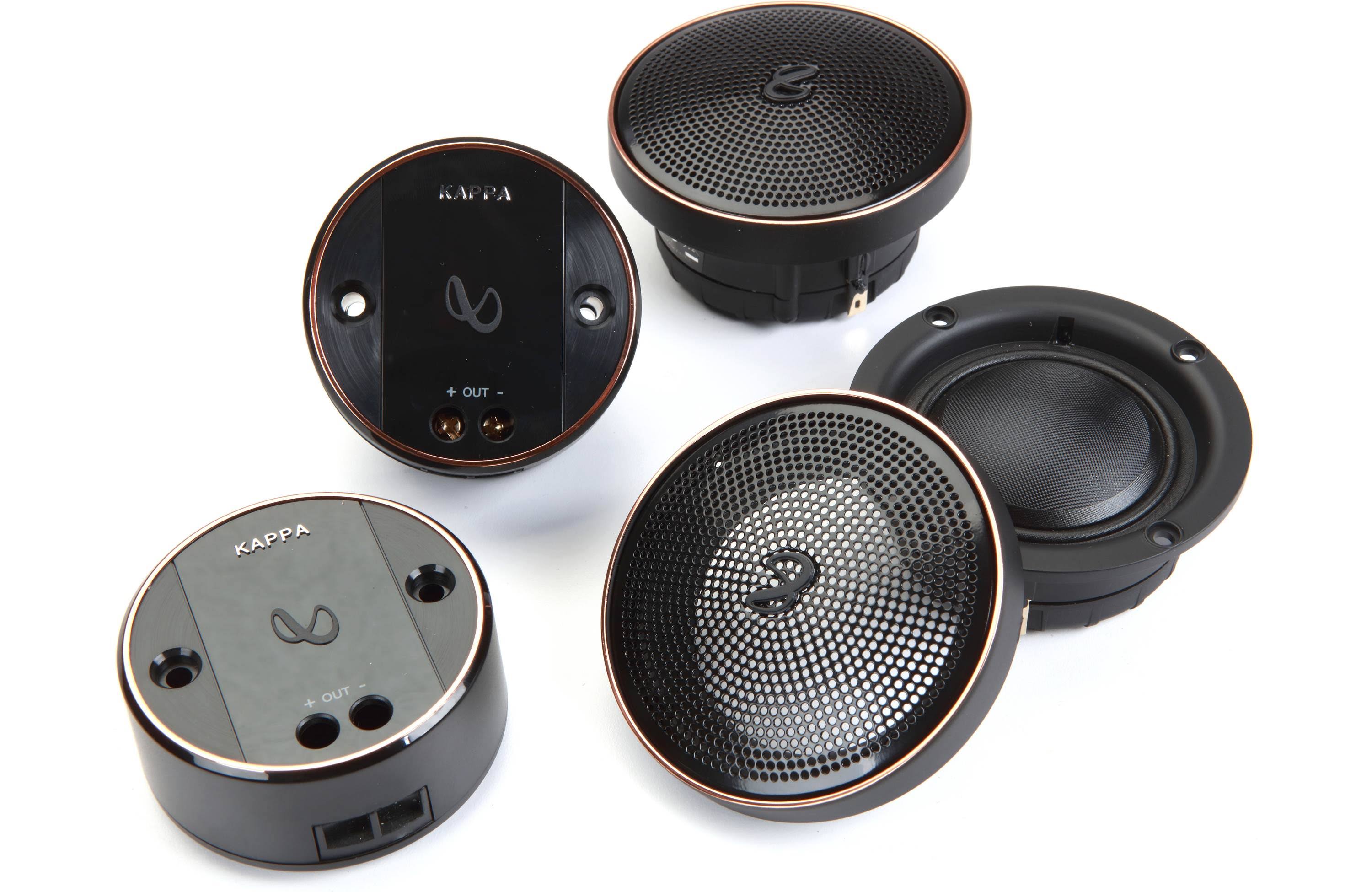 Infinity KAPPA-20MX 2x22 Car Audio Dome Midrange w/Bandpass Crossover
