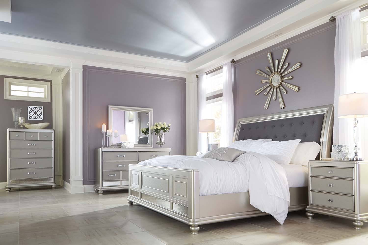 Ashley Coralayne King/California King Panel Footboard