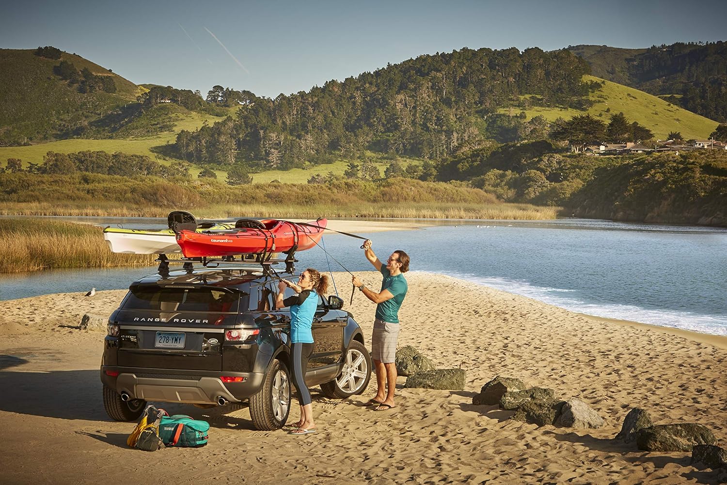 Thule DockGlide Kayak Carrier , Black