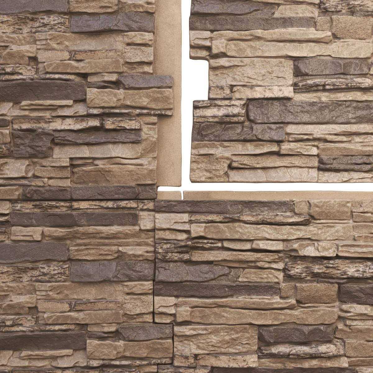 Ekena Millwork Canyon Ridge Stacked Stone - Shop Hardware Tools Online Store