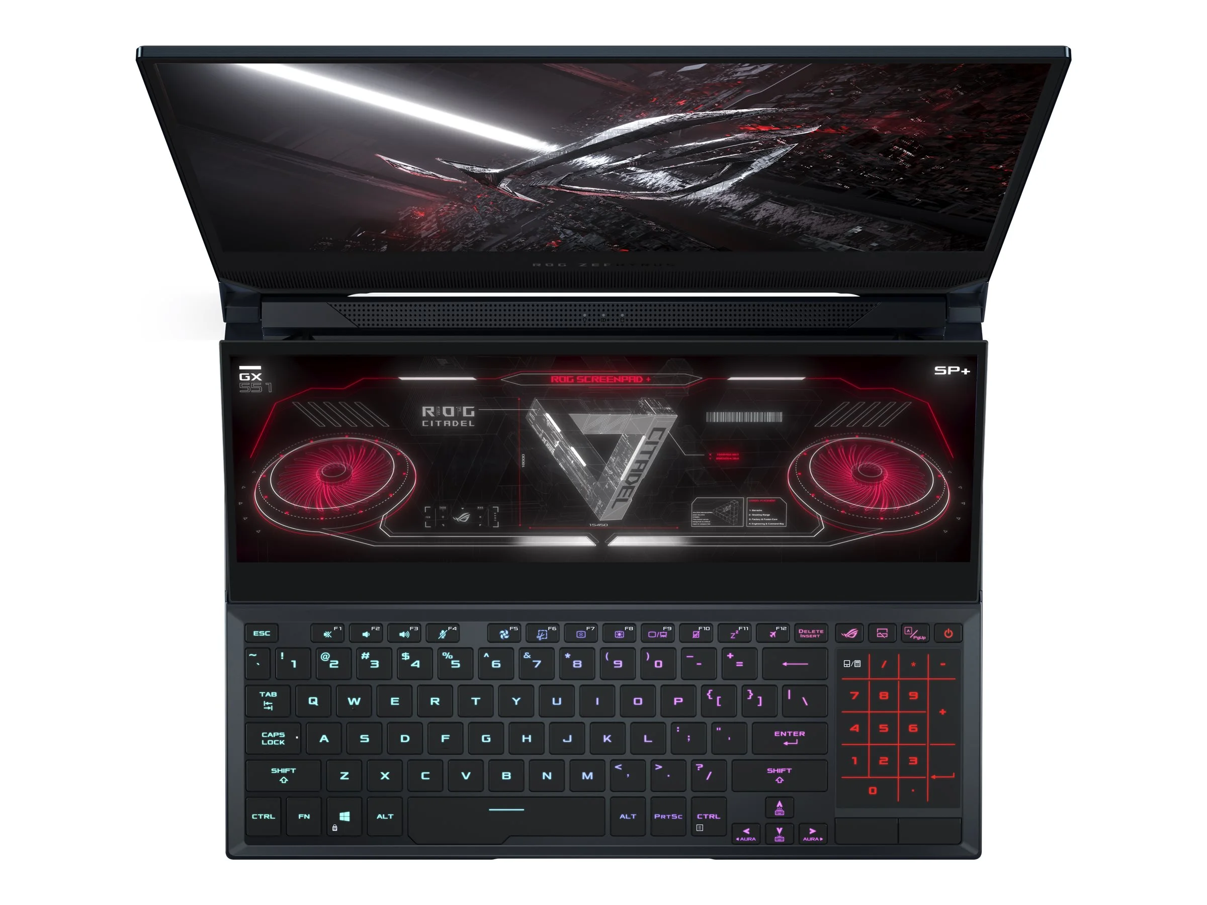 Asus ROG Zephyrus Duo 15 SE 15.6" Full HD Gaming Laptop, AMD Ryzen 7 5800H, 16GB RAM, NVIDIA GeForce RTX 3060 6 GB, 256GB SSD, Windows 10 Home, Off Black, GX551QM-ES76