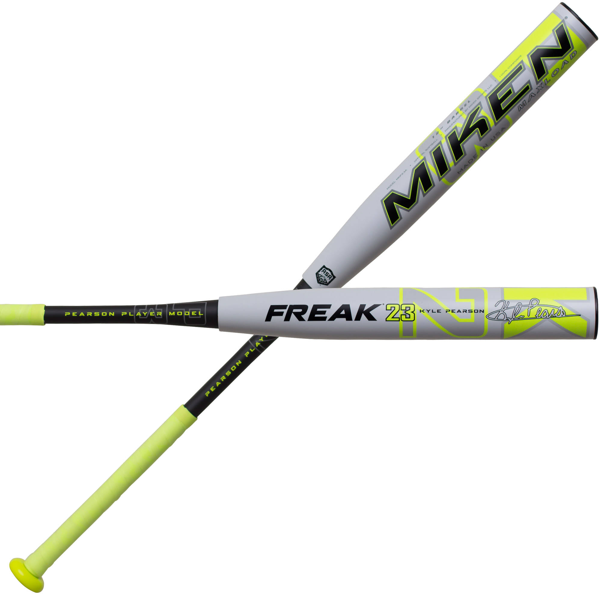 Miken 2019 Freak 23 ASA Maxload Slowpitch Softball Bat (MKP23A)