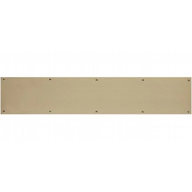 Brass Accents A09-P0634-609 6 x 34 in. Screw Mount Antique Brass Kick Plate